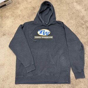 Warehouse Men's Dark Gray Hoodie